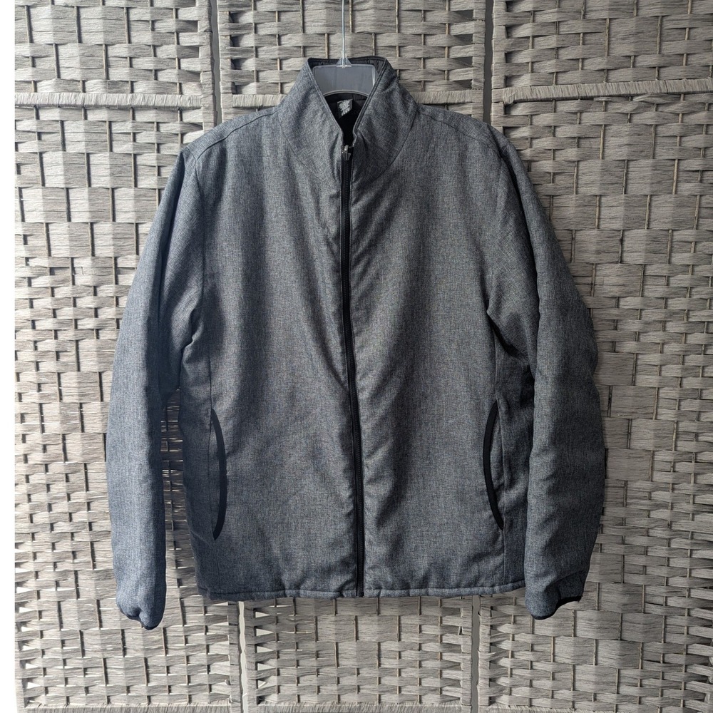 Mack Weldon Ion Jacket Grey Heather Thinsulate Insulated XL Techwear Gorpcore